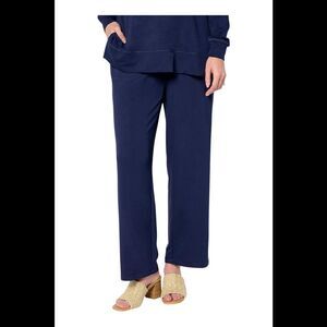 Brandis Women's Dress Out Loud Acquitted Knit Relaxed Pants Navy - Regular